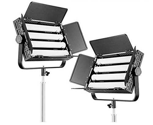 GOWE Professional LED Digital Video Light with CRI 90+, 3200K-5600K Adjustable Color Temperature, Studio Photography Lighting Kit with Carry Bag - Perfect for YouTube Videos, Portrait Photography, and Product Shooting