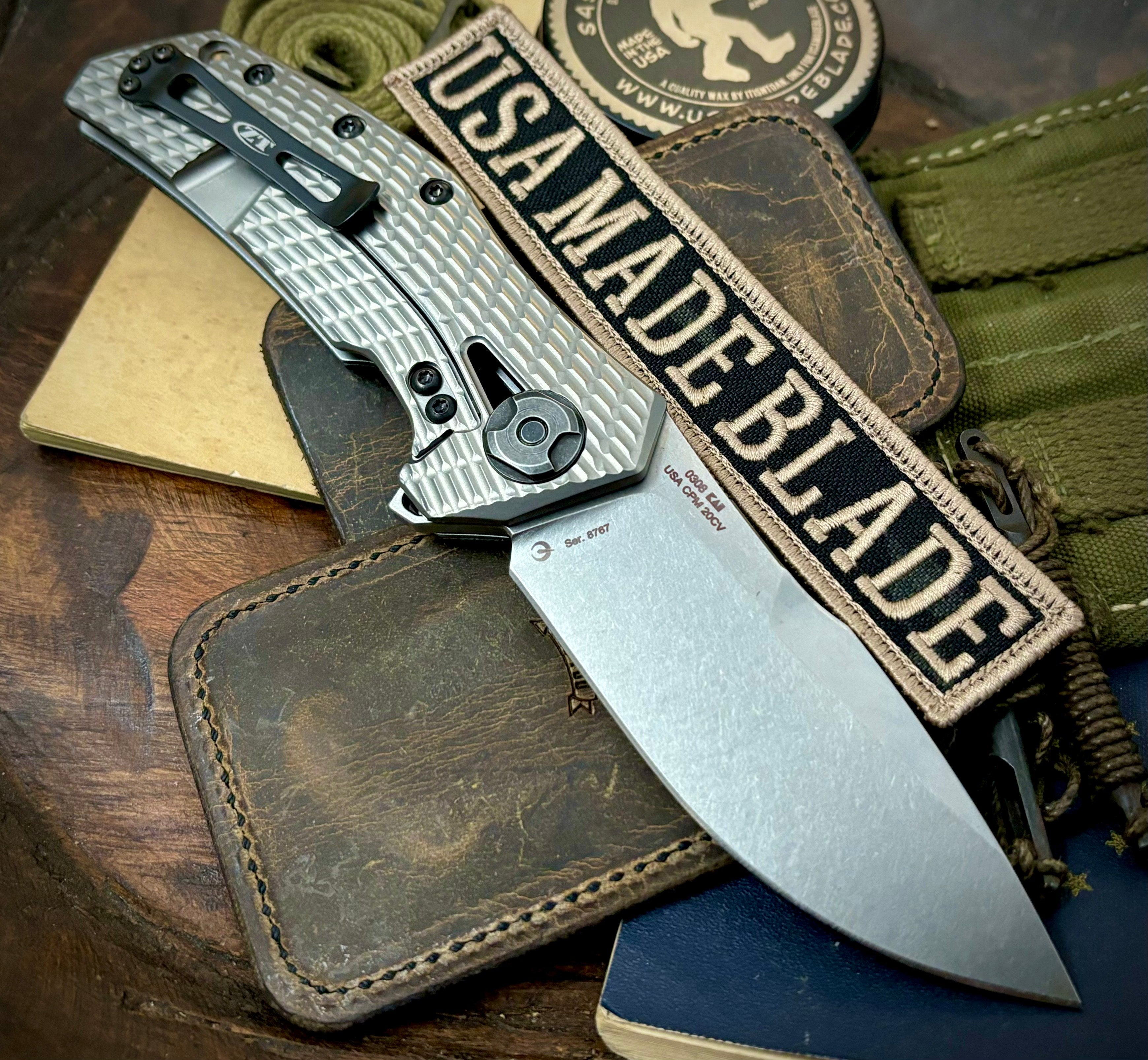 Zero Tolerance ZT0308 Folding Pocket Knife - EDC, Outdoor, Camping & Survival Tool