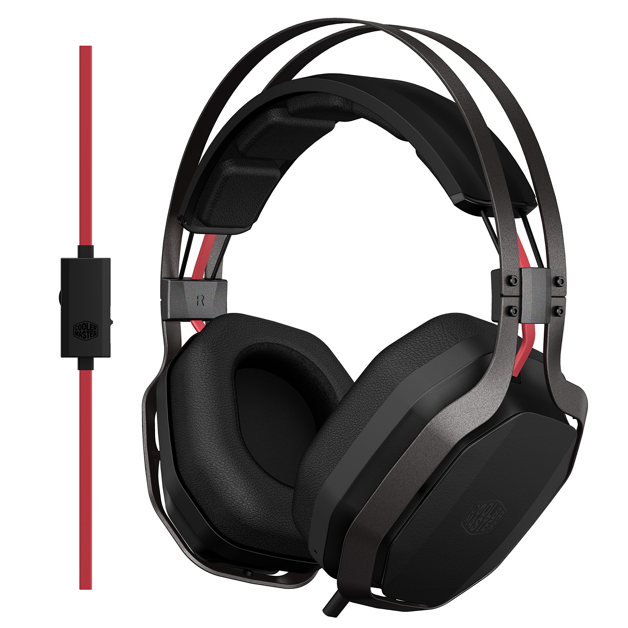 Cooler Master SGH-4700-KKTA1 MasterPulse Over-Ear Gaming Headset with Bass FX Technology - Noise Cancelling Headphones for PC, PS5, Xbox & Mobile - Perfect for Gaming, Music & Online Meetings