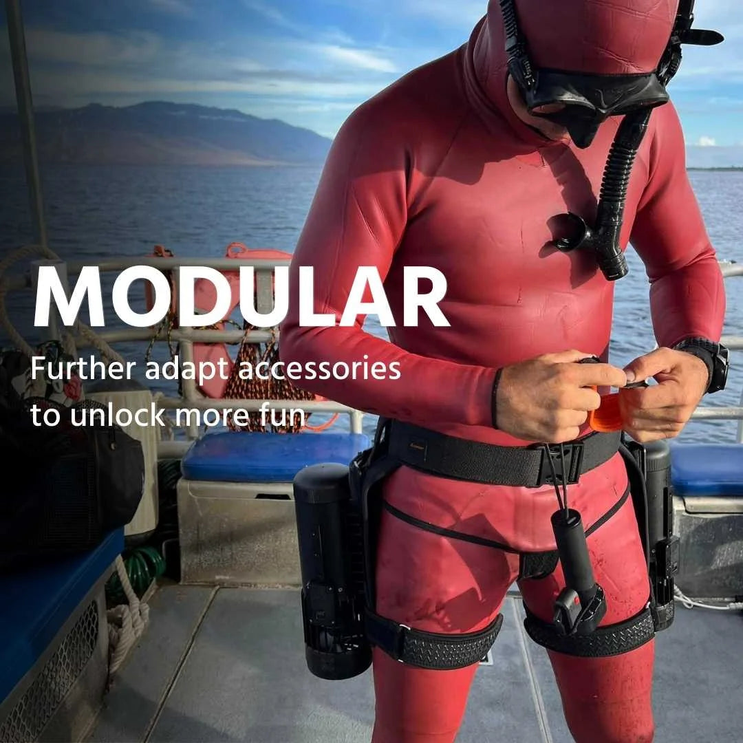 Lefeet S1 Pro Electric Underwater Scooter - Portable Diving Gear for Snorkeling & Scuba Adventures - Perfect for Ocean Exploration & Underwater Photography