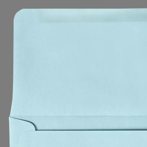 Premium LUXPaper #9 Remittance Envelopes - 3 7/8 x 8 7/8 Inches - Pastel Blue - 60lb Text Weight - Pack of 500 | Ideal for Business Mailings, Bill Payments & Professional Correspondence