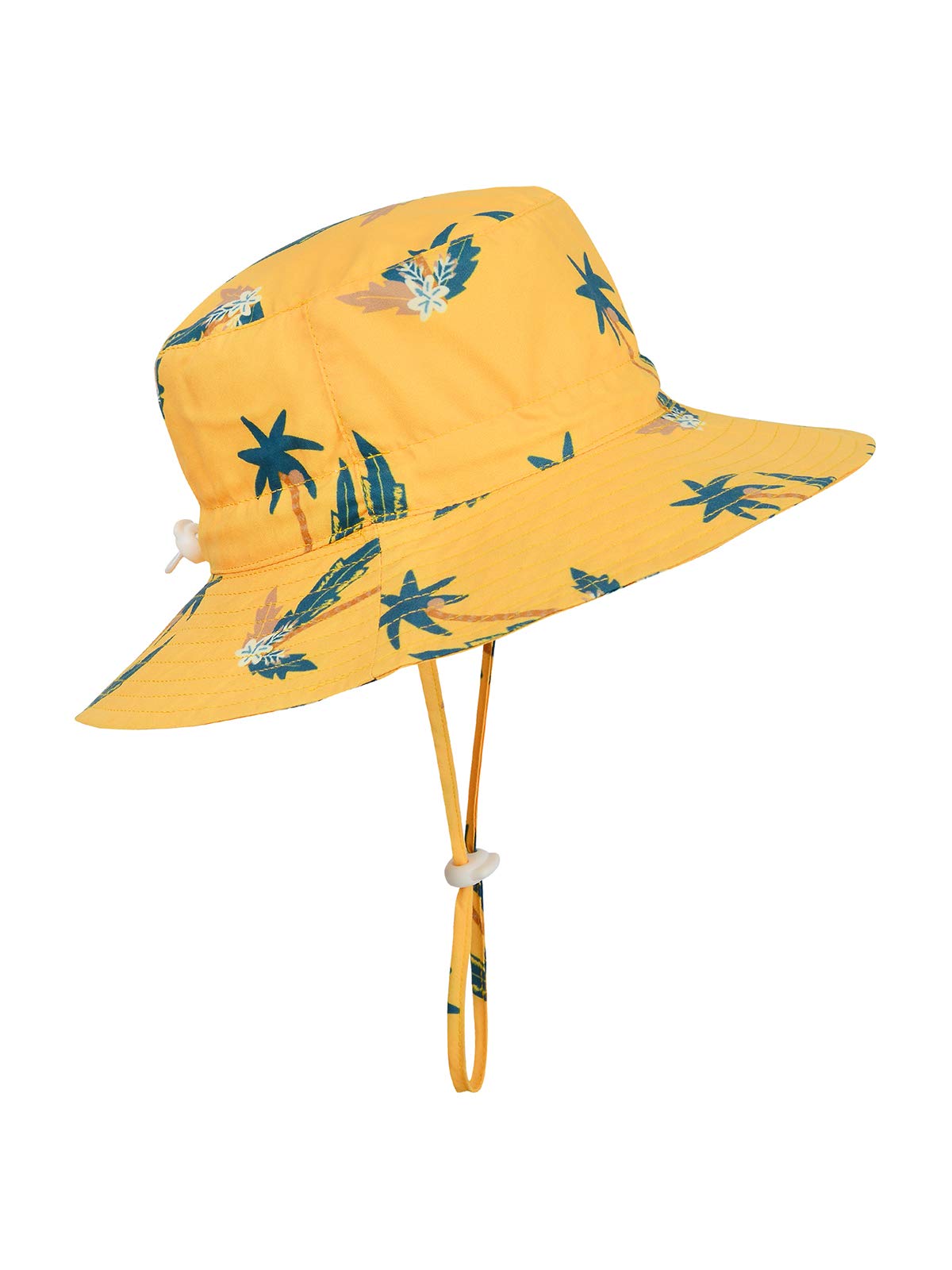 UPF 50+ Baby Sun Hat with Wide Brim - UV Protective Toddler Bucket Hat for Boys & Girls - Summer Beach Hat for Outdoor Play, Swimming & Park Adventures
