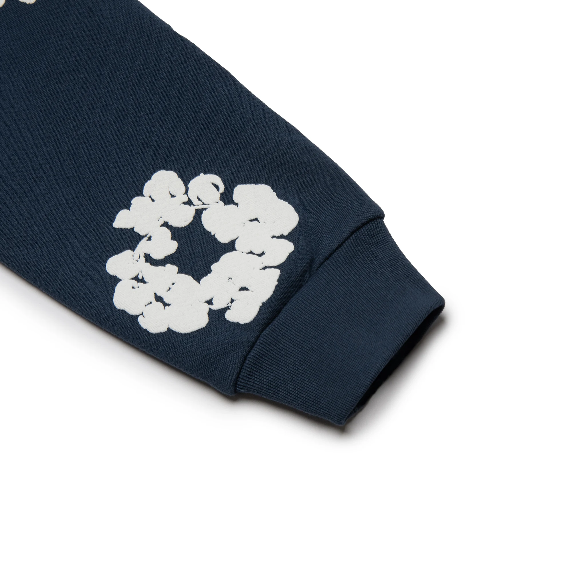 Denim Tears Cotton Wreath Navy Hoodie - Stylish Streetwear for Men & Women | Perfect for Casual Outfits, Urban Fashion, and Everyday Wear