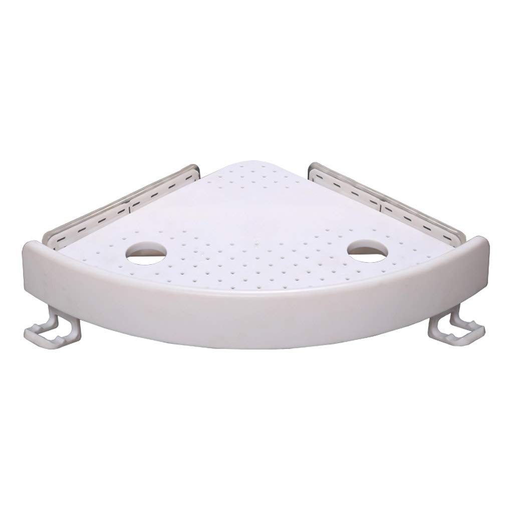 Nordic Bathroom Shelves - Hole-Free Wall Mounted Storage Rack, Seamless Corner Tripod for Toilet & Bathroom Organization | Perfect for Small Spaces, Apartments & Modern Home Decor