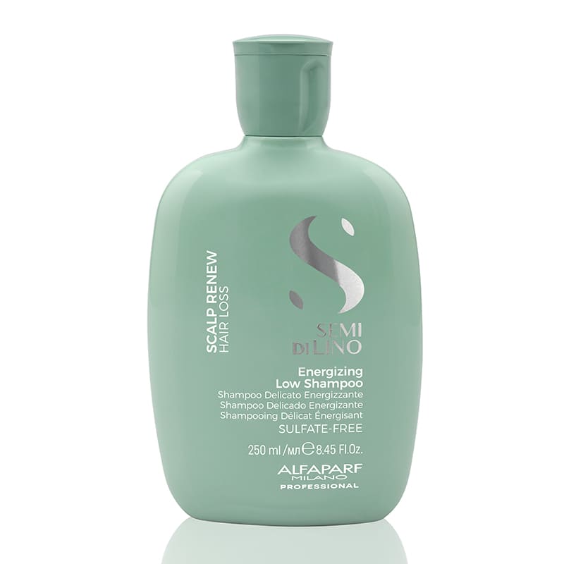 Alfaparf Semi Di Lino Scalp Renew Shampoo & Treatment Kit for Hair Loss - Volumizing & Strengthening Hair Care Set for Thinning Hair - Perfect for Daily Use & Scalp Revitalization