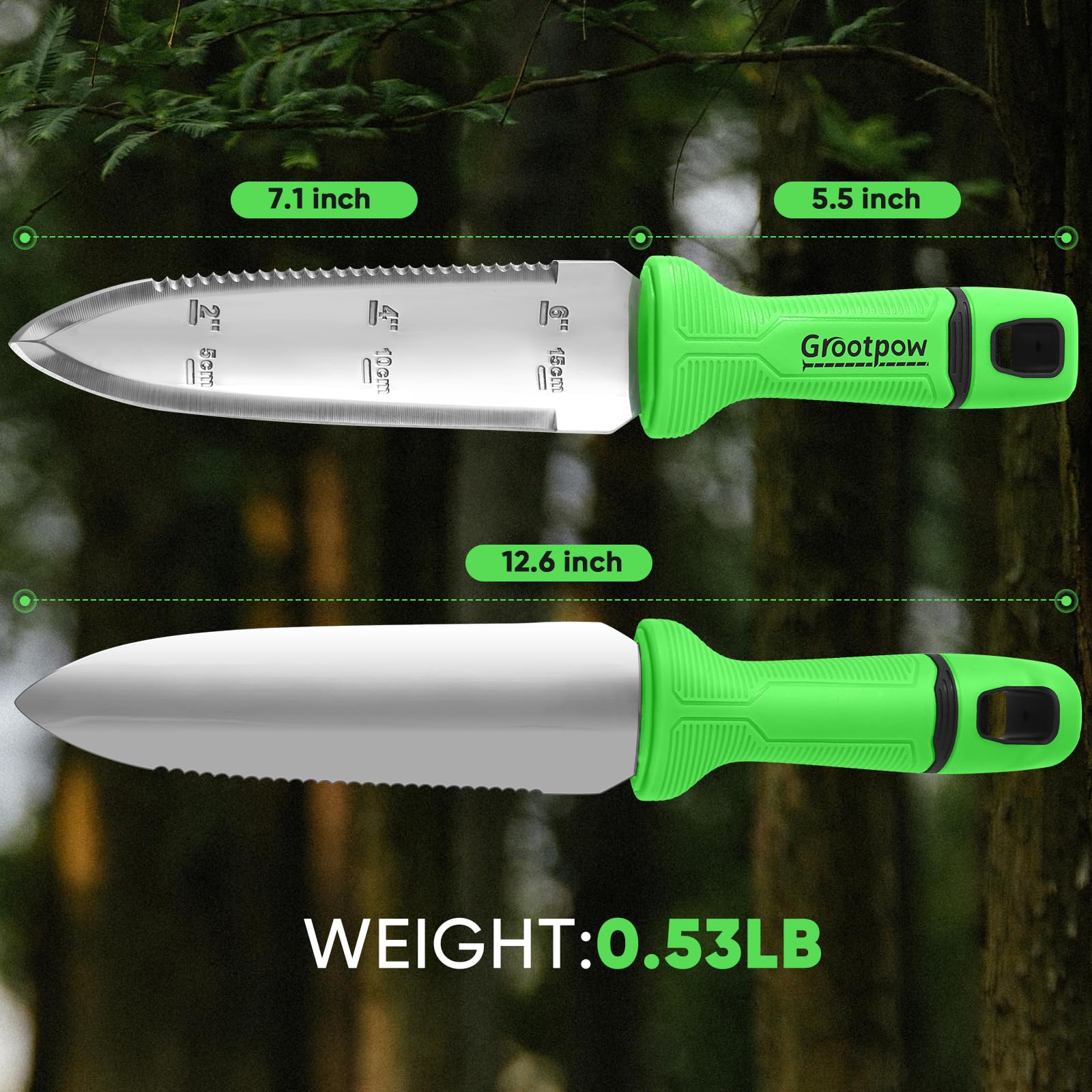 Grootpow GK01 Hori Hori Garden Knife - 7.1