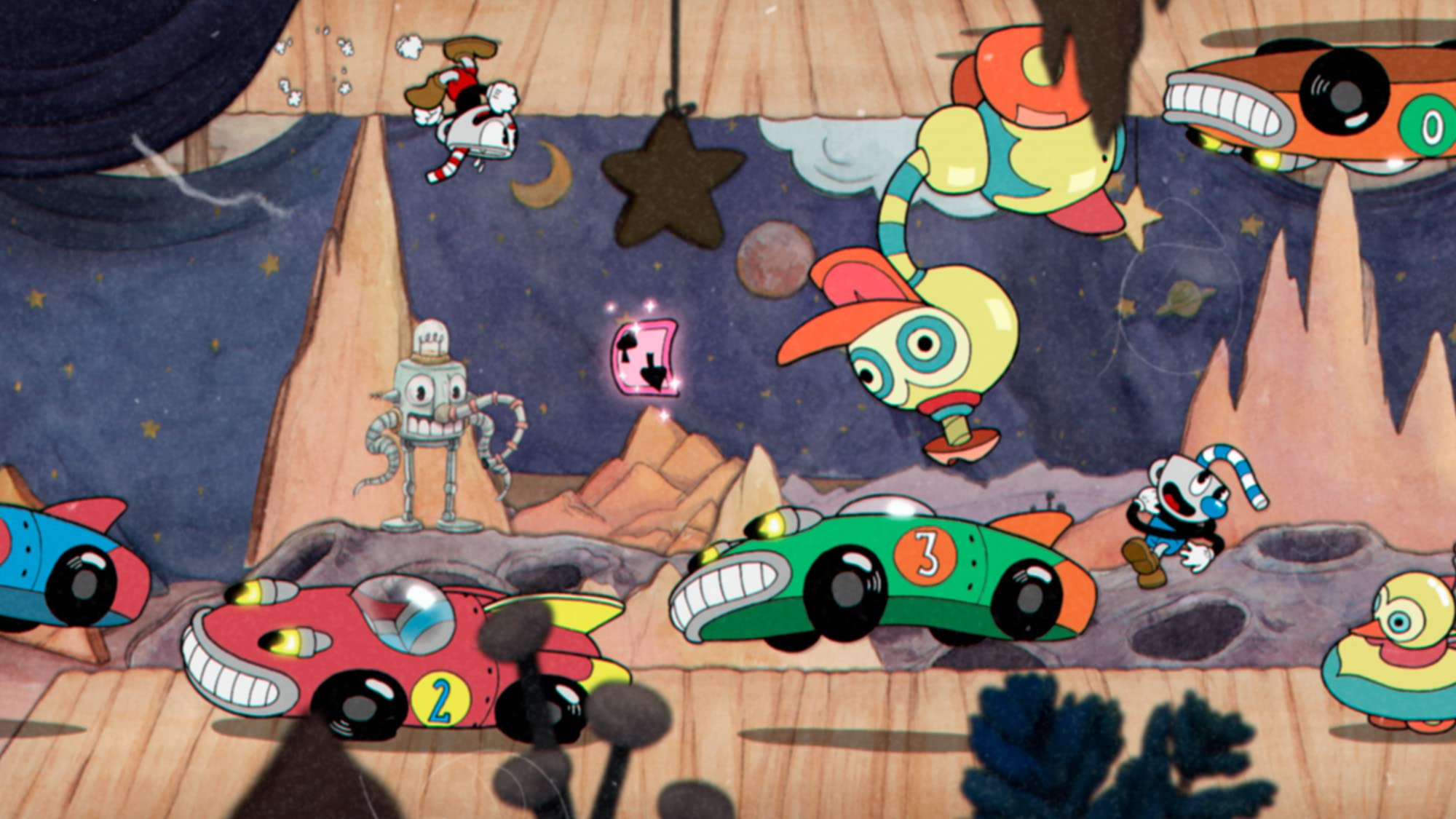 Cuphead Game for PlayStation 4 - Classic Run and Gun Action Adventure Video Game | Perfect for Single Player & Multiplayer Gaming Nights