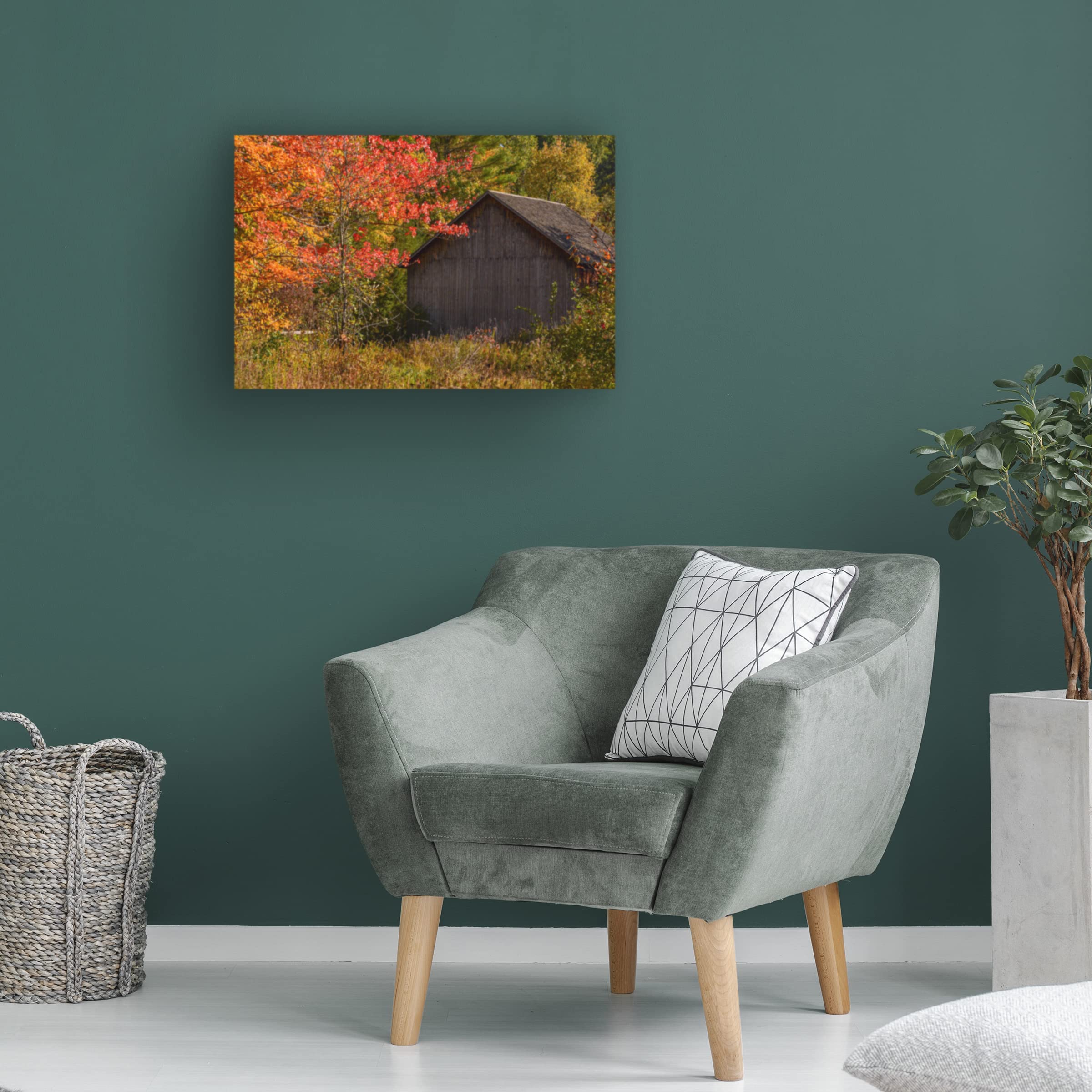 Trademark Fine Art 'Taste of Vermont' Landscape Canvas Print by Brenda Petrella Photography - Perfect for Home & Office Wall Decor