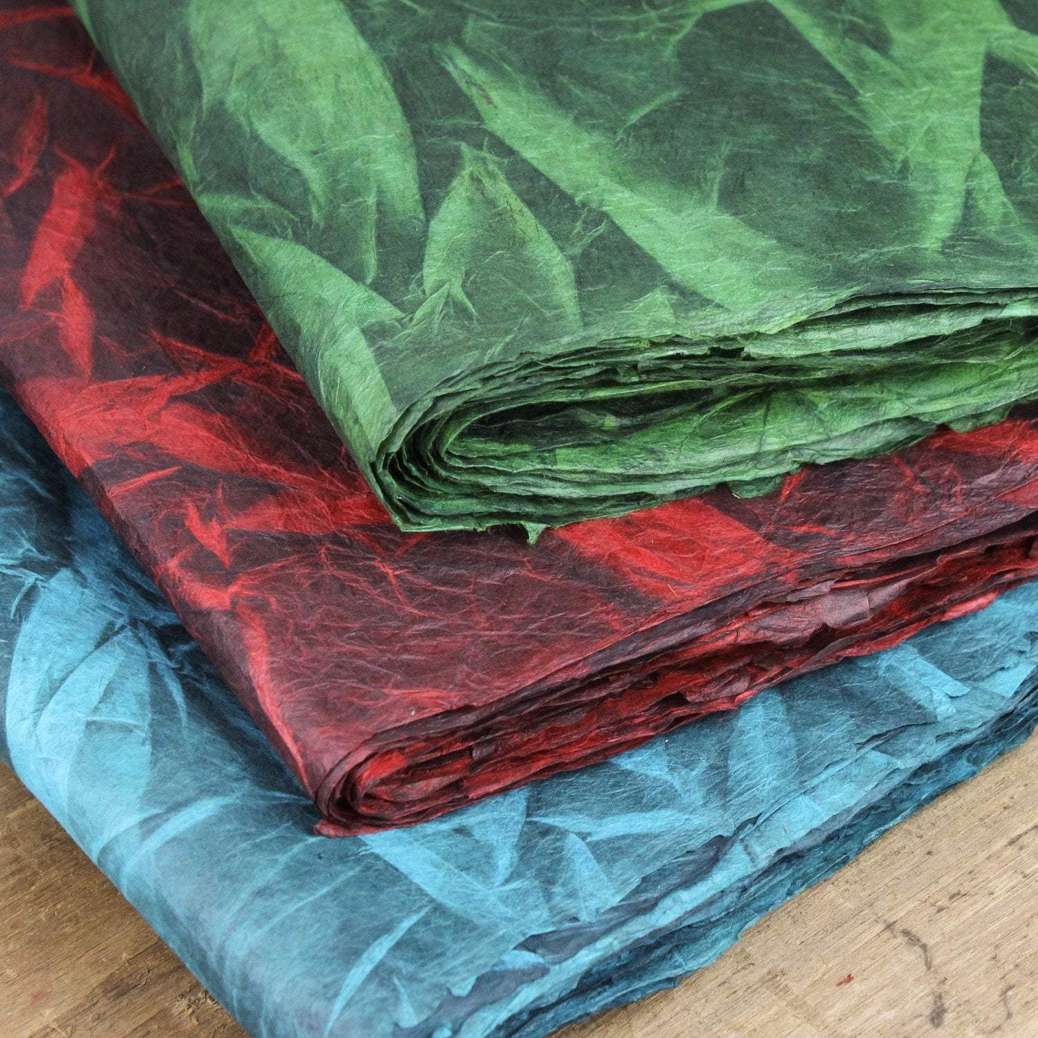 Vibrant Handmade Nepalese Lokta Paper Sheets - Eco-Friendly, Textured, and Durable for Scrapbooking, Card Making, and Art Projects