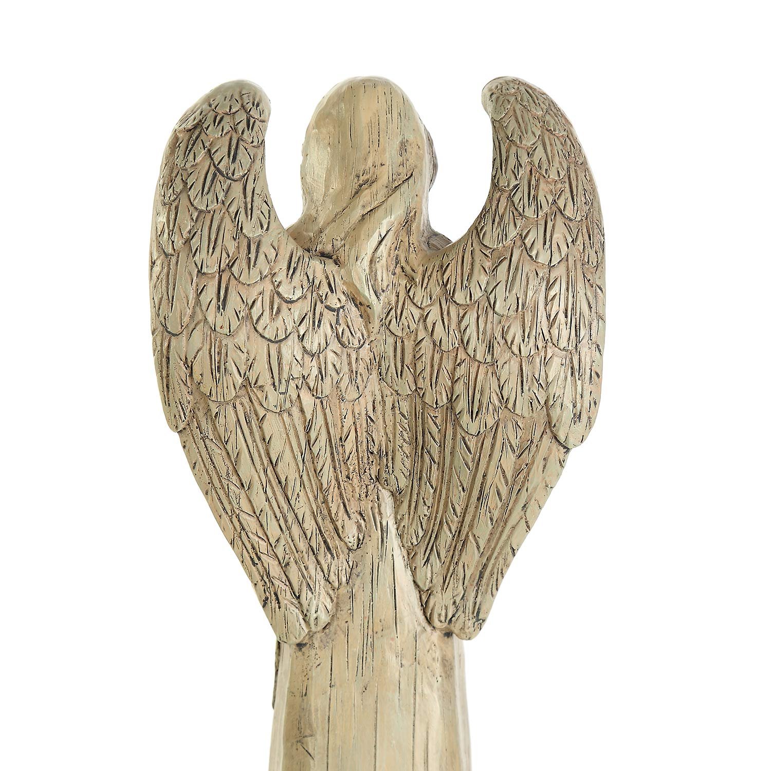 DUSVALLY Garden Angel Statue - Outdoor Decor, Weather-Resistant Garden Sculpture, Yard Ornament, Perfect Gift for Mother - Ideal for Patio, Lawn, Flower Bed Decoration