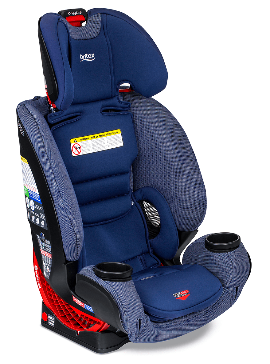Britax One4Life Clicktight All-in-One Convertible Car Seat for Infants to Toddlers - Safe & Comfortable for Extended Rear-Facing & Forward-Facing - Perfect for Family Travel & Daily Commutes