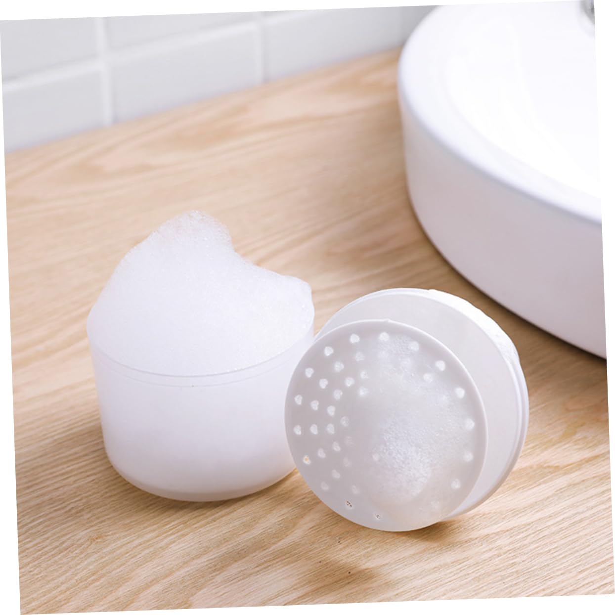 FOMIYES Portable Foaming Cup - Electric Bubble Maker for Face Wash & Shampoo | Facial Cleansing Tool with Deep Foam Technology | Perfect for Travel, Spa & Daily Skincare Routine