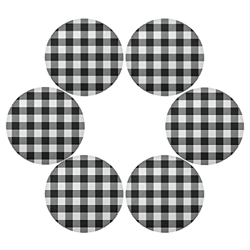 Black White Plaid