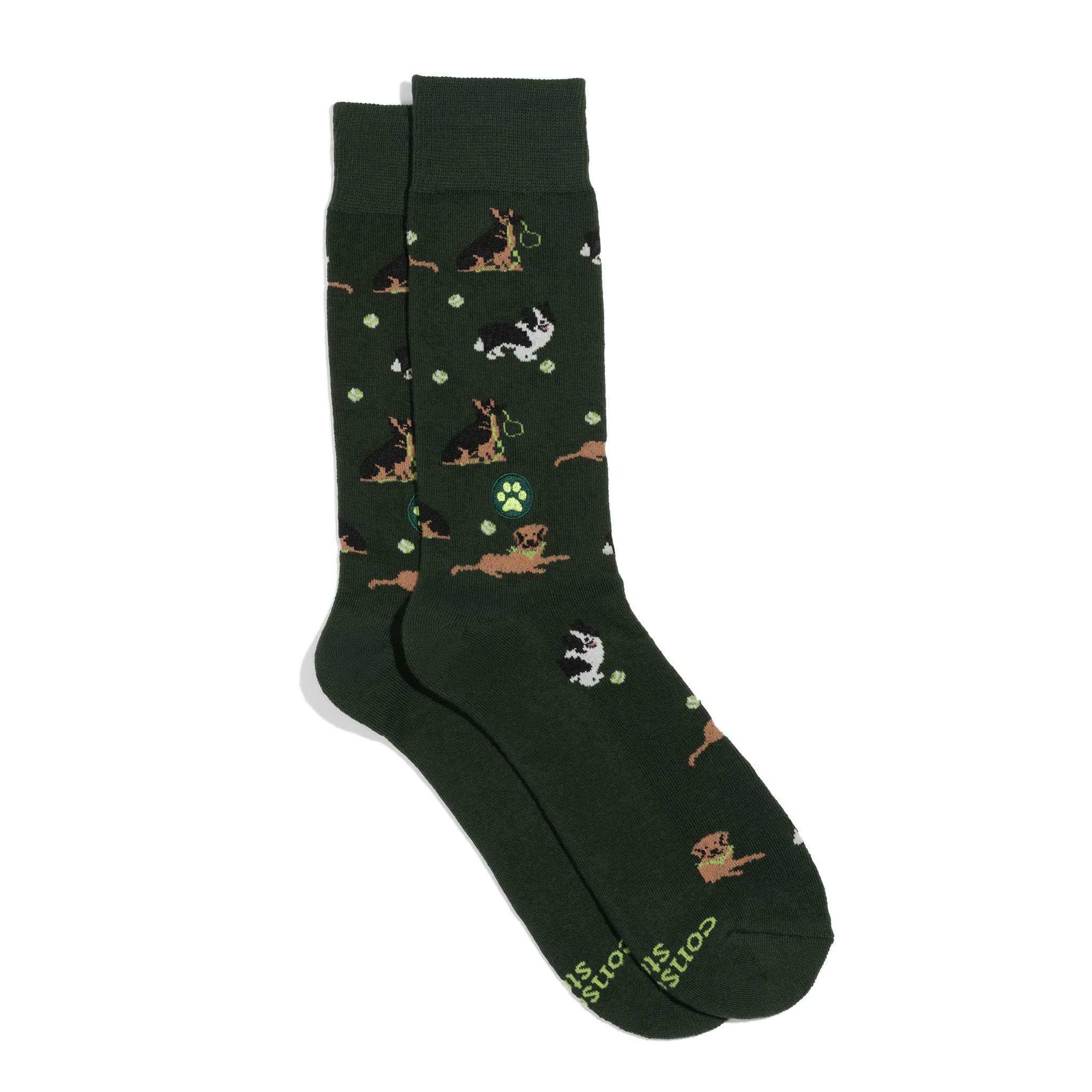 Dog Rescue Socks - Comfortable & Durable Pet Socks for Dog Lovers - Perfect for Walking, Running & Outdoor Adventures