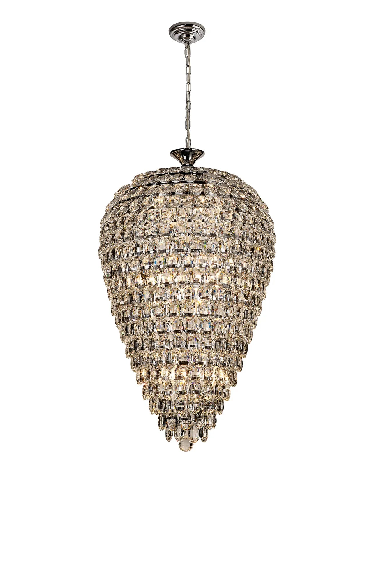 Consten Acorn Pendant Light Fixture E14 Base - Vintage Style Ceiling Hanging Lamp for Bedroom, Living Room & Dining Room Decor