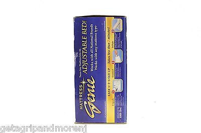 Mattress Genie Bed Wedge Pillow - Twin Size - New in Box - Perfect for Back Pain Relief, Reading & Watching TV in Bed