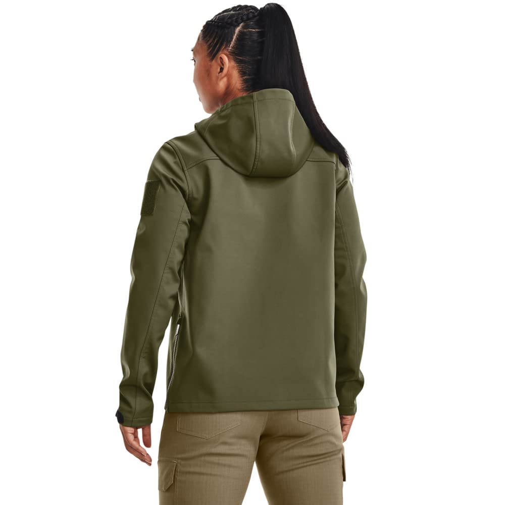 Under Armour Women's Tactical Soft Shell Full Zip Jacket - Waterproof Windproof Outdoor Jacket for Hiking, Running & Military Training