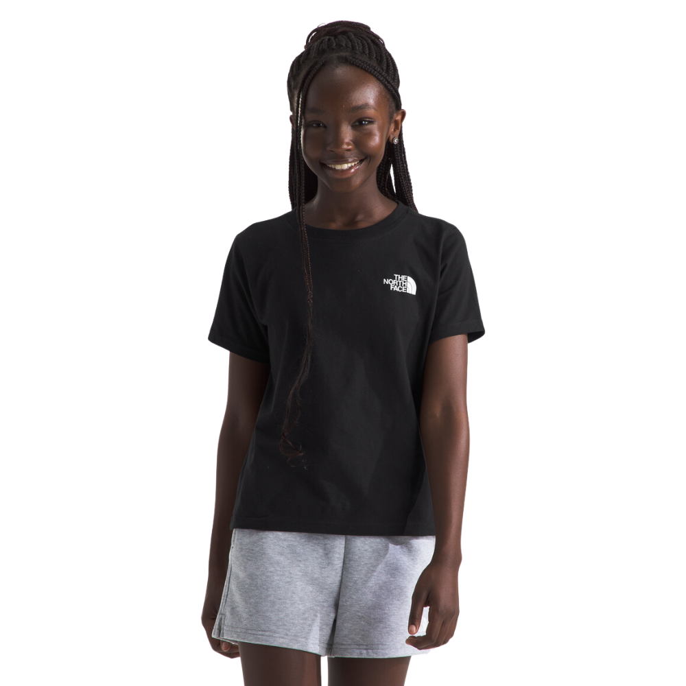 The North Face Youth Graphic T-Shirt for Girls - Comfortable & Stylish Outdoor Tee for Hiking, School & Everyday Wear