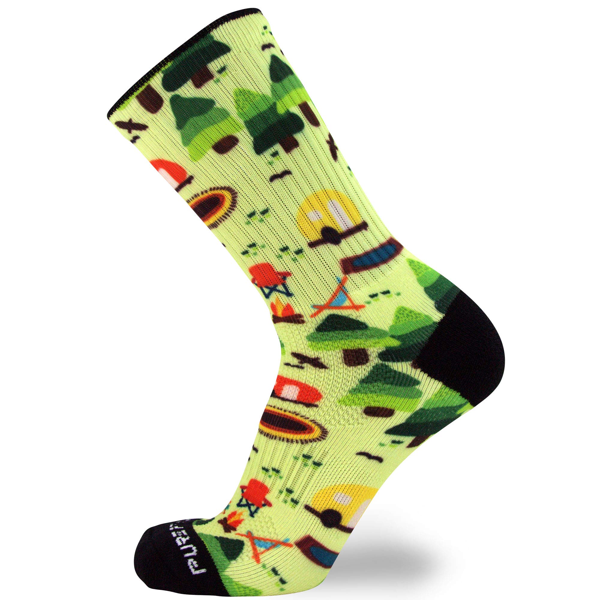 Premium Hiking Socks for Men & Women - Moisture Wicking Merino Wool Trekking Socks with Breathable Cushioning - Ideal for Outdoor Adventures, Camping, and Long Distance Hiking