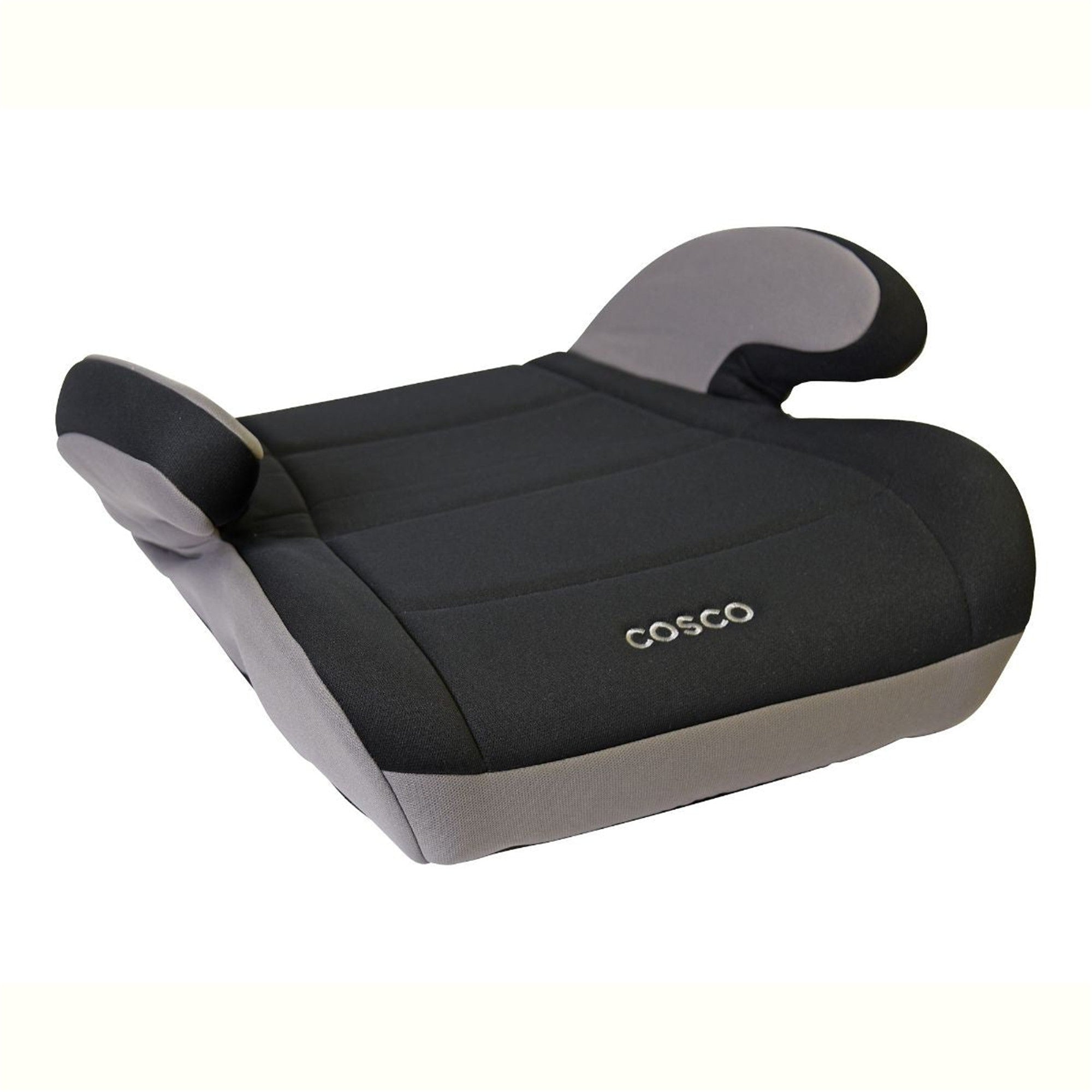 Cosco Topside Booster Car Seat - Black/Grey - High Back Booster for Big Kids 4-10 Years - Safe & Comfortable for School, Travel & Road Trips
