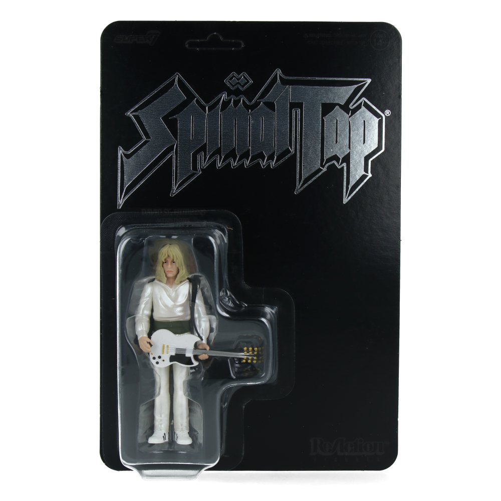 David St. Hubbins Spinal Tap ReAction Figure - Wave 1 Collectible Toy for Music Fans & Movie Memorabilia Enthusiasts - Perfect for Display, Gifts, and Pop Culture Collections