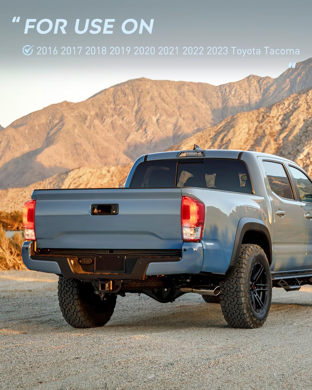Toyota Tacoma Taillight Assembly 2016-2023 Replacement Rear Lamp Passenger Side OE Style - Perfect for Night Driving & Enhanced Vehicle Safety