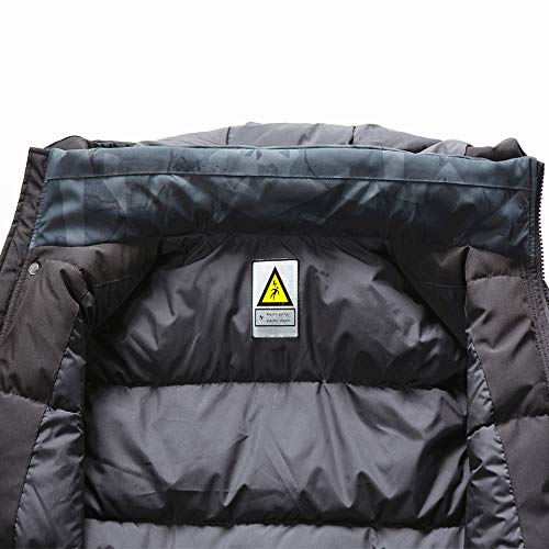 **Men's Winter Camouflage Hooded Parka Coat - Warm Thick Long Jacket for Outdoor Activities & Casual Wear**    **Use Scenarios:** Perfect for hiking, camping, hunting, or everyday winter fashion.