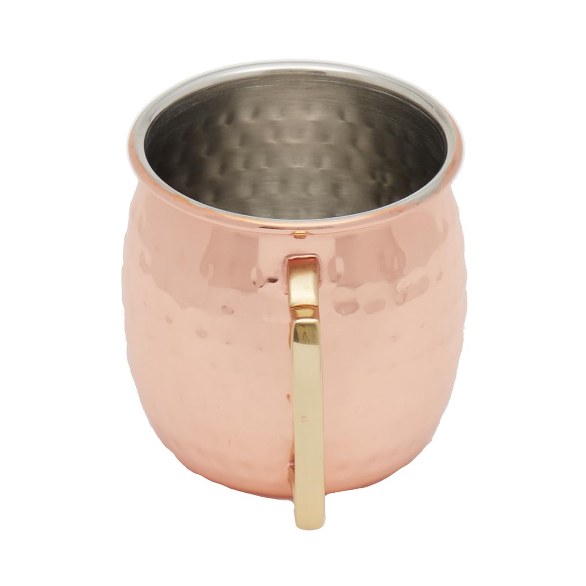 Premium Hammered Copper Moscow Mule Mug Set - 16oz Classic Cocktail Cup with Frosted Design - Perfect for Gin, Vodka, Whiskey & Iced Drinks - Ideal for Home Bars, Parties & Gifts