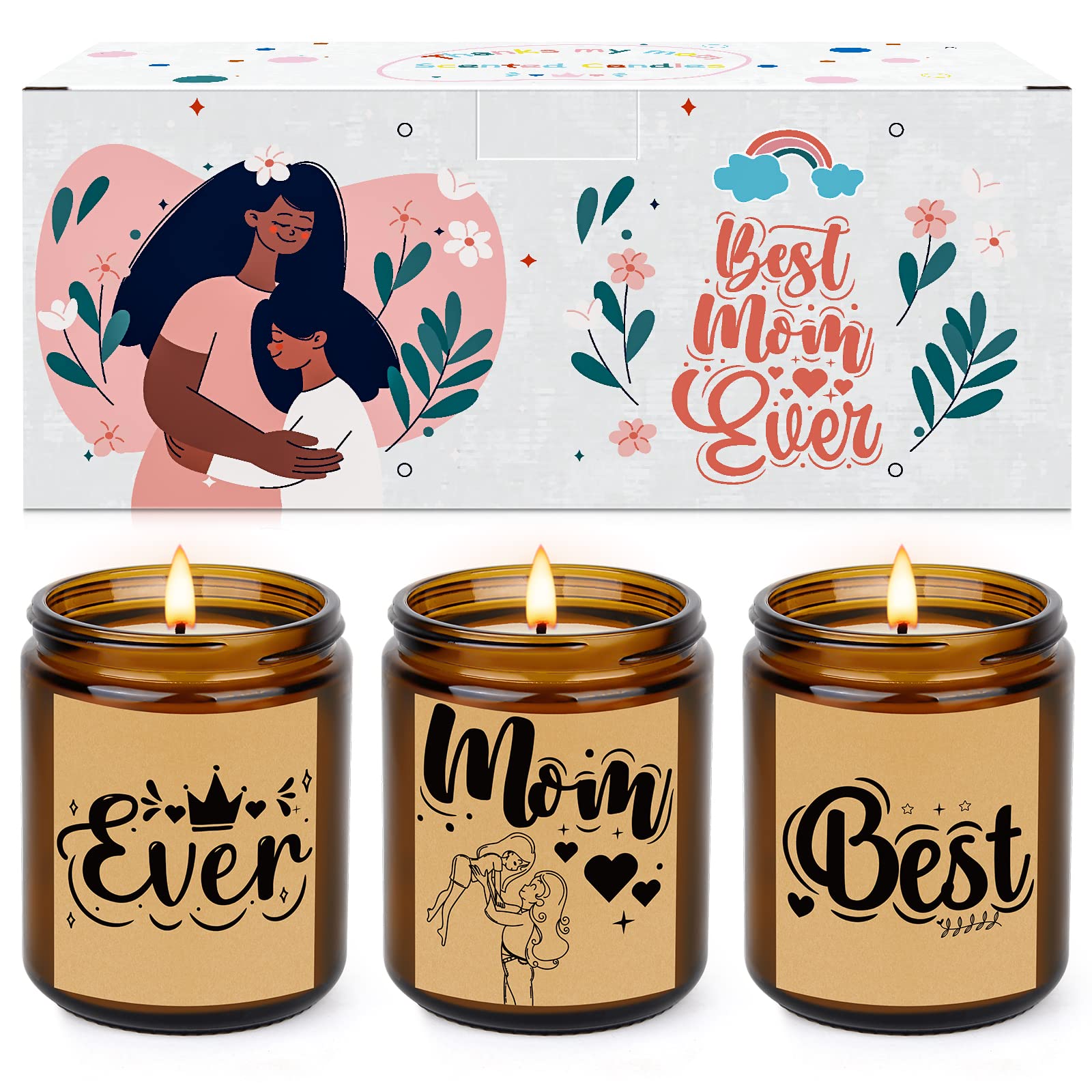 Funny Scented Candles for Mom - Best Mother's Day, Birthday & Christmas Gifts from Daughter/Son | Thoughtful Present for Thanksgiving, Anniversary & Special Occasions | Aromatherapy Home Decor for Relaxation & Stress Relief