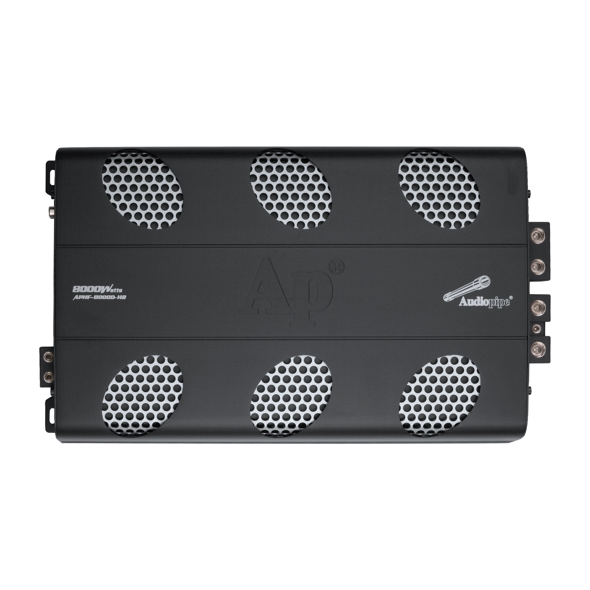 8000W Full Range Class D Mosfet Power Amplifier APHF-8000D H2 - Professional Car Audio & Home Theater Sound System Amplifier for DJs, Concerts, and Live Performances