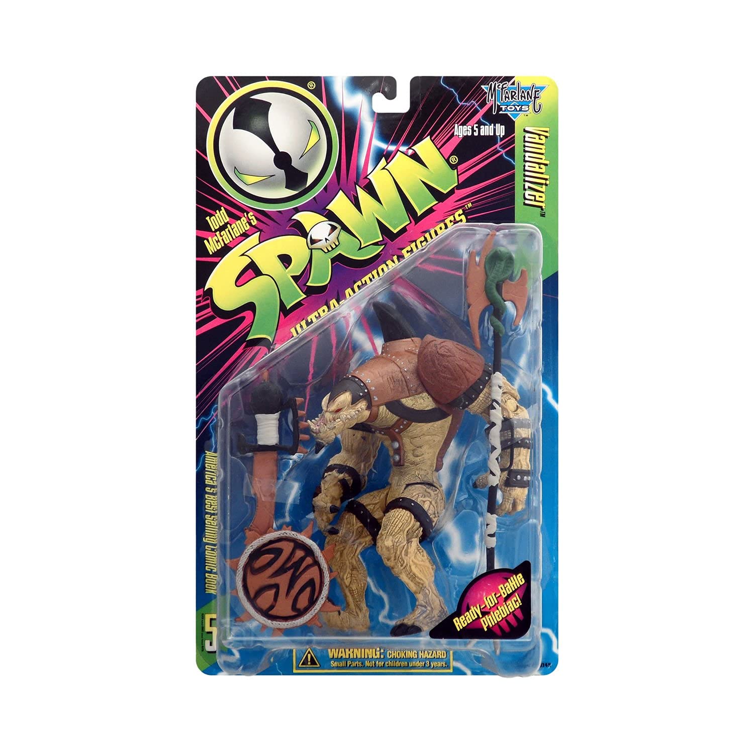 Spawn Series 5 Vandalizer Repaint Action Figure - Collectible Toy for Display & Play - Perfect for Comic Fans & Collectors