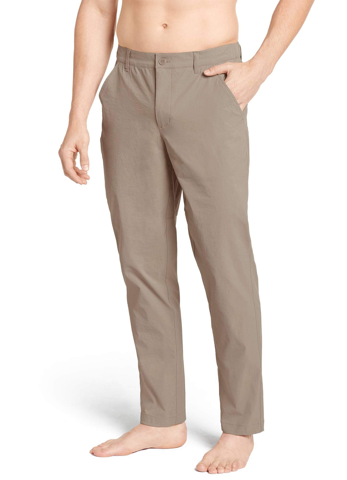 Jockey Men's Comfortable Travel Pants - Lightweight, Quick-Dry & Stretchable for Outdoor Activities, Hiking & Business Trips