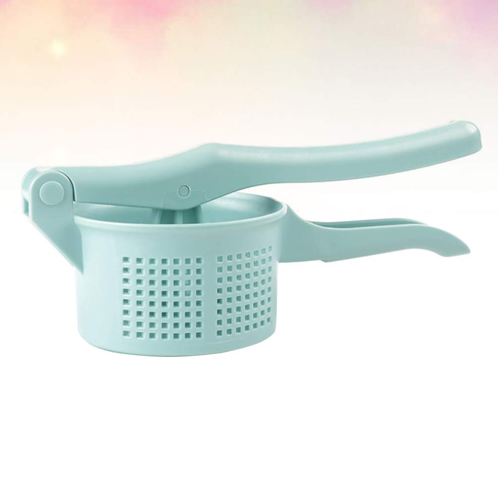 Premium Stainless Steel Potato Masher - Heavy Duty Handheld Potato Ricer & Presser for Smooth Mashed Potatoes - Perfect for Kitchens, Restaurants, and Home Cooking