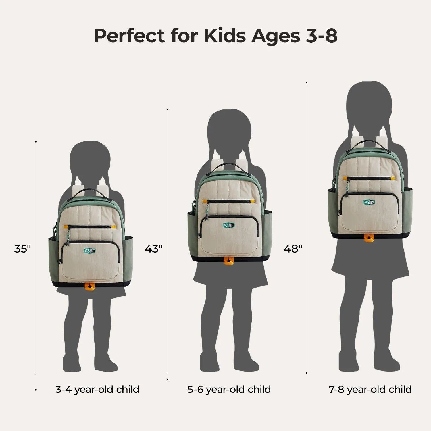 Paz 14L Kids Backpack for School, Travel & Outdoor Activities - Lightweight Waterproof Children's Daypack for Boys & Girls
