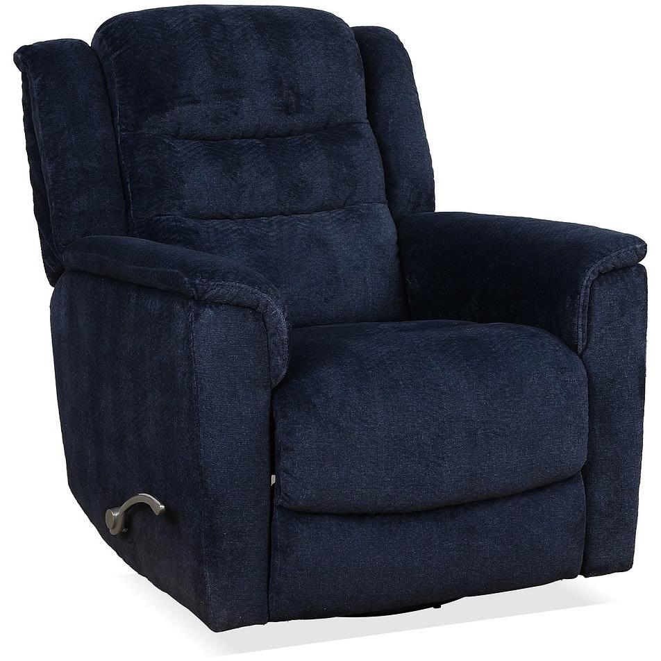 IFDC IF 6347 Wall-Hugging Reclining Swivel Glider Fabric Chair - Perfect for Living Rooms, Home Theaters & Small Spaces