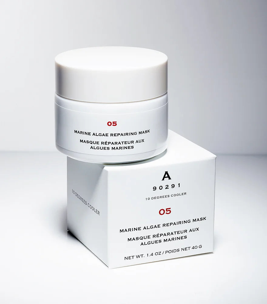 05 Marine Algae Repairing Mask - Deep Hydrating & Anti-Aging Facial Treatment for Dry Skin - Perfect for Spa Night & Post-Sun Care