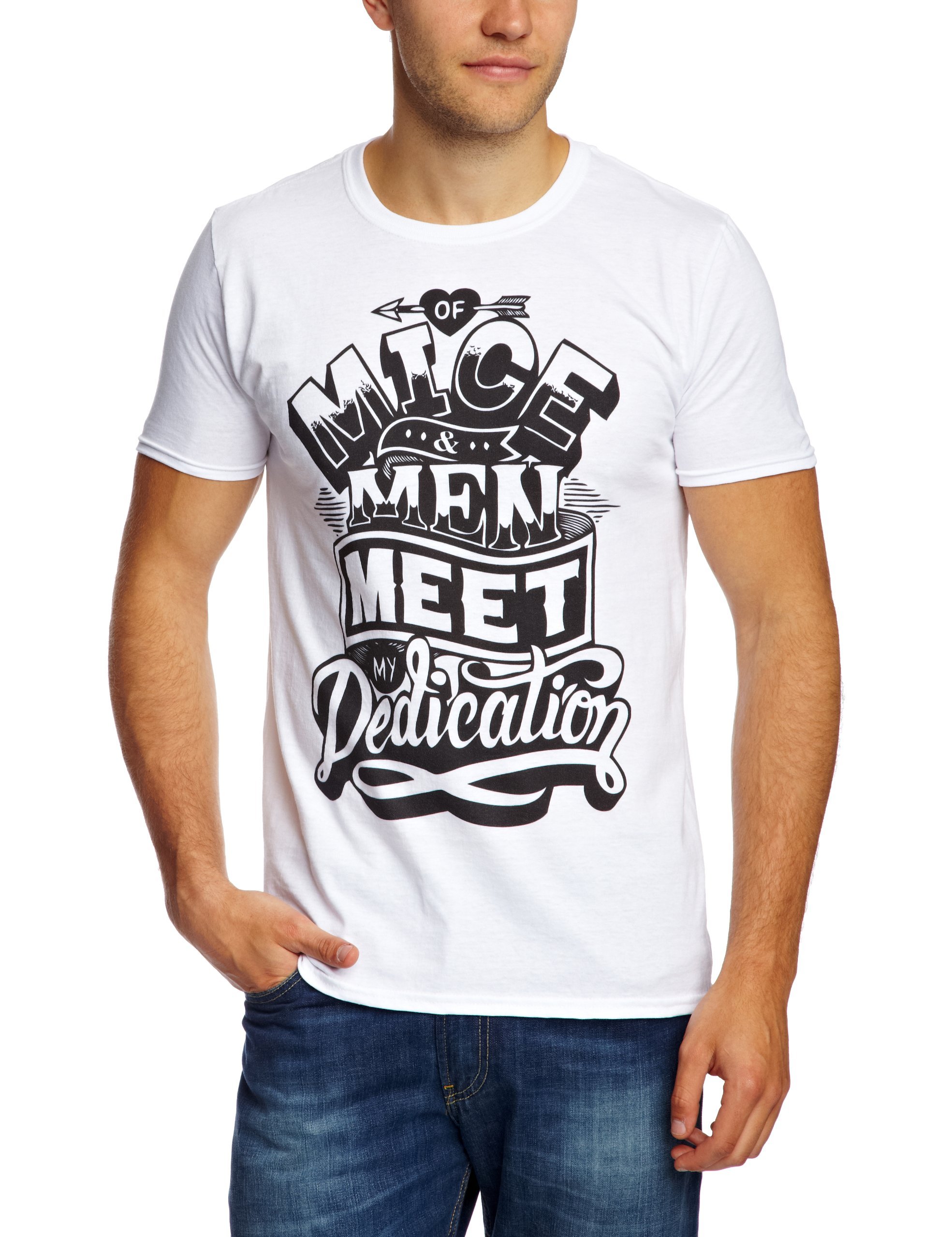 Of Mice and Men Novel Inspired Men's T-Shirt - Classic Literature Book Lover Gift - Perfect for Reading, Book Clubs & Casual Wear