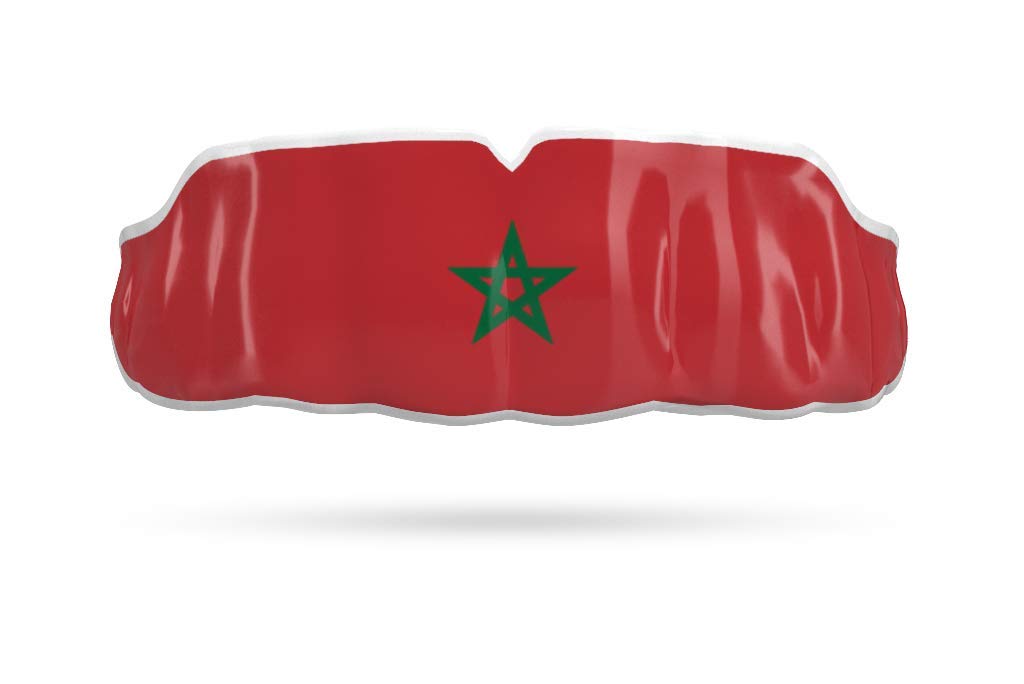 Custom Professional MMA Boxing Muay Thai Mouthguard - Impact Flag Series for Fighters & Training | Protective Gear for Combat Sports