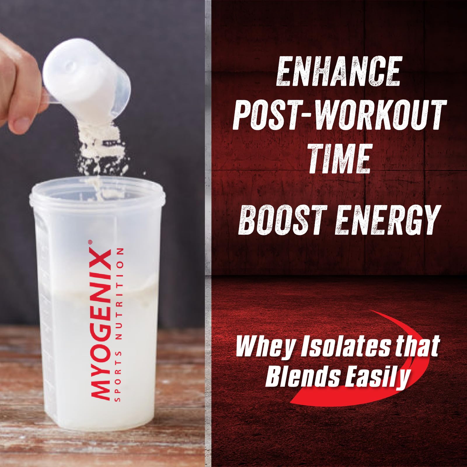 Myogenix Critical Mass Vanilla Whey Protein Powder - 6.01 lbs Lactose-Free Weight Gainer for Muscle Growth & Recovery | Post-Workout & Meal Replacement Supplement for Bodybuilders & Athletes