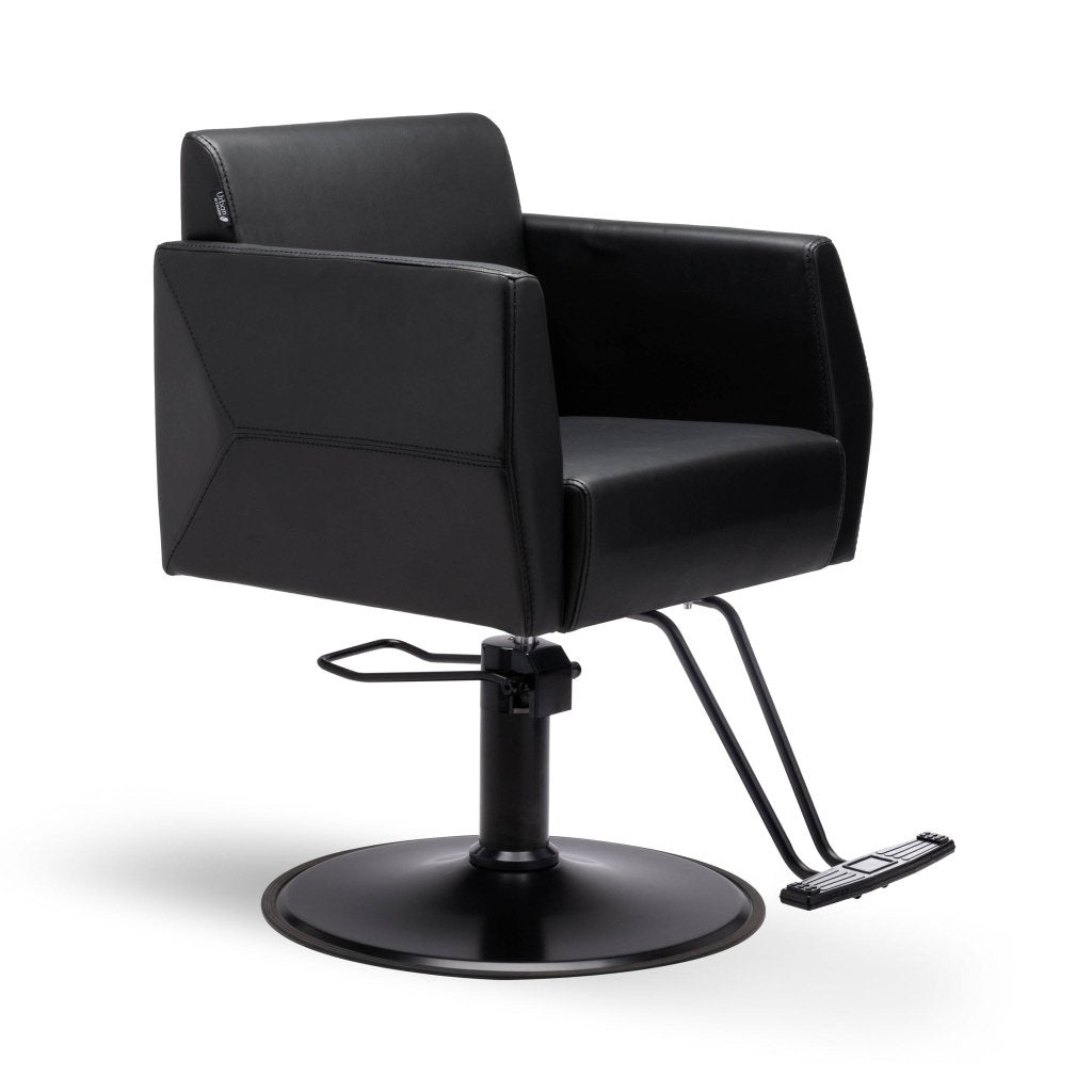 Lanvain® Lea Styling Chair 108 - Professional Salon Hairdressing Chair with Adjustable Height & 360° Swivel - Perfect for Hair Salons, Barbershops & Home Styling Stations