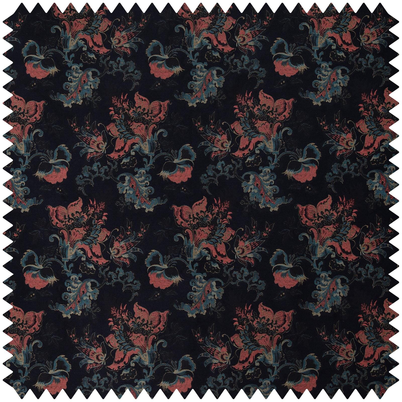 PERSEPHONE Jacquard Noir Scarf - Elegant Woven Design for Women | Perfect for Office, Parties & Special Occasions