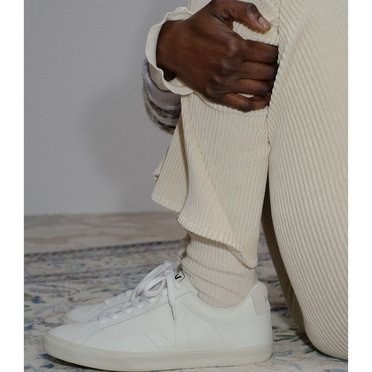 Veja Women's Esplar Leather Sneakers - Extra White | Vegan Eco-Friendly Casual Shoes for Women | Perfect for Work, Travel & Everyday Wear