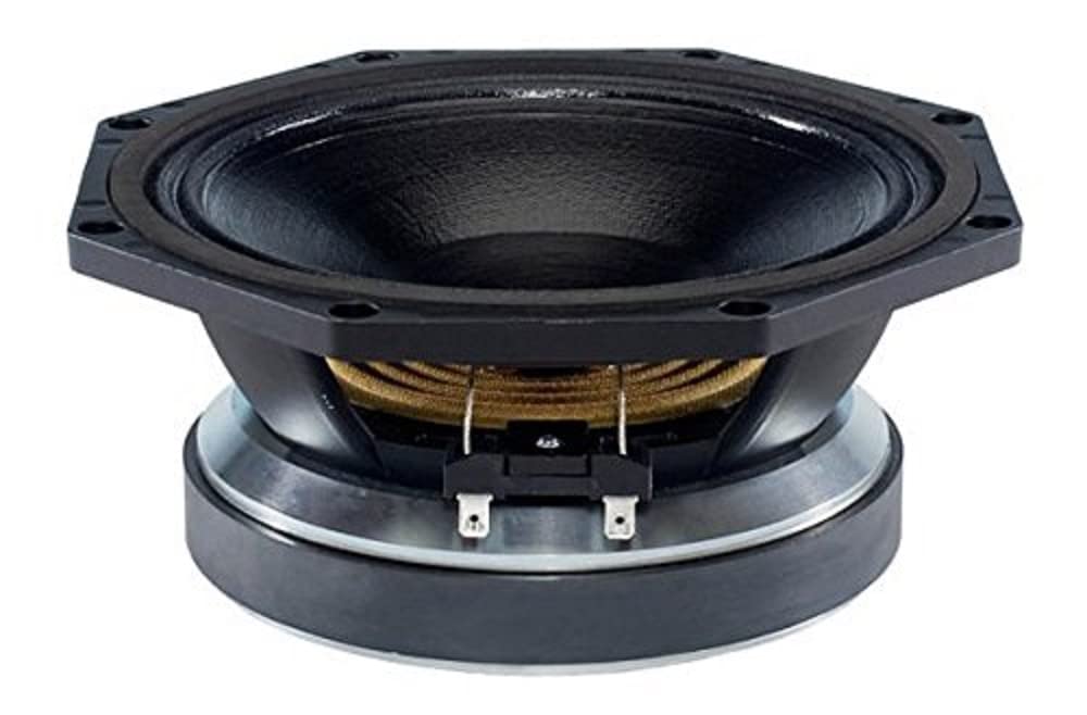 B&C 8-Inch Woofer Speaker - 8 Ohms Impedance, 400W Power, Black (8FW51) - Perfect for Home Theater, Car Audio & Live Sound Systems