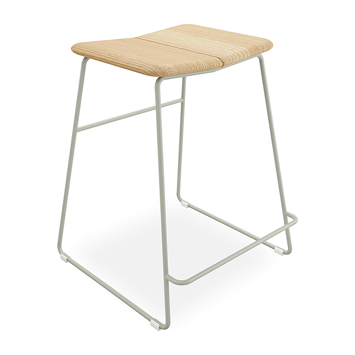 Gus Modern Aero Bar Stool - Adjustable Height Counter Stool for Kitchen Island, Dining & Home Bar - Contemporary Design with Comfortable Seat