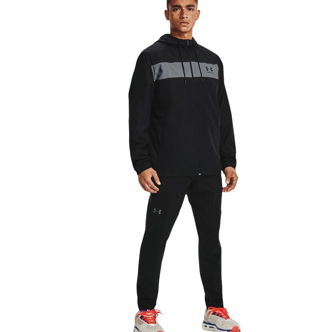 Under Armour Men's Sportstyle Windbreaker Jacket - Lightweight Water-Resistant Running Jacket for Outdoor Workouts & Casual Wear