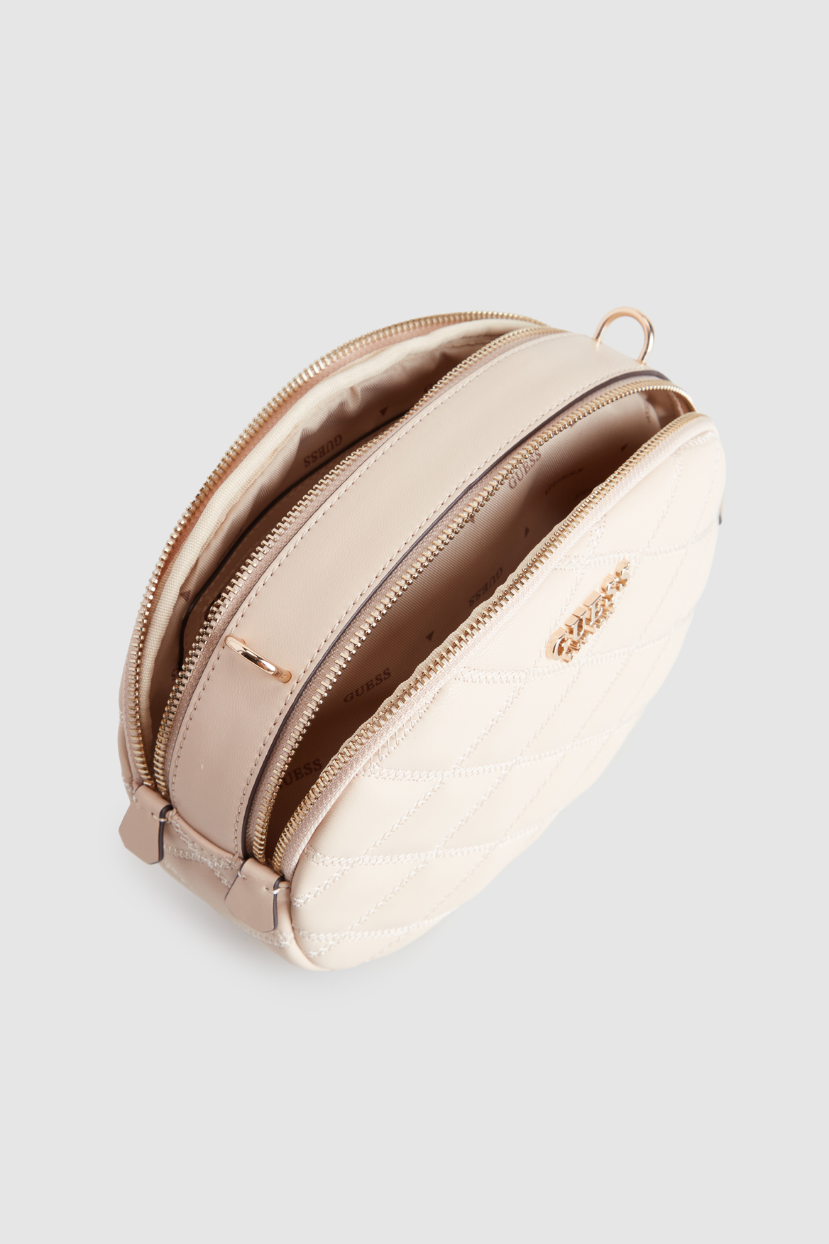 Tamsin Double Zip Crossbody Bag for Women - Stylish Leather Shoulder Purse with Adjustable Strap, Perfect for Travel, Work & Everyday Use