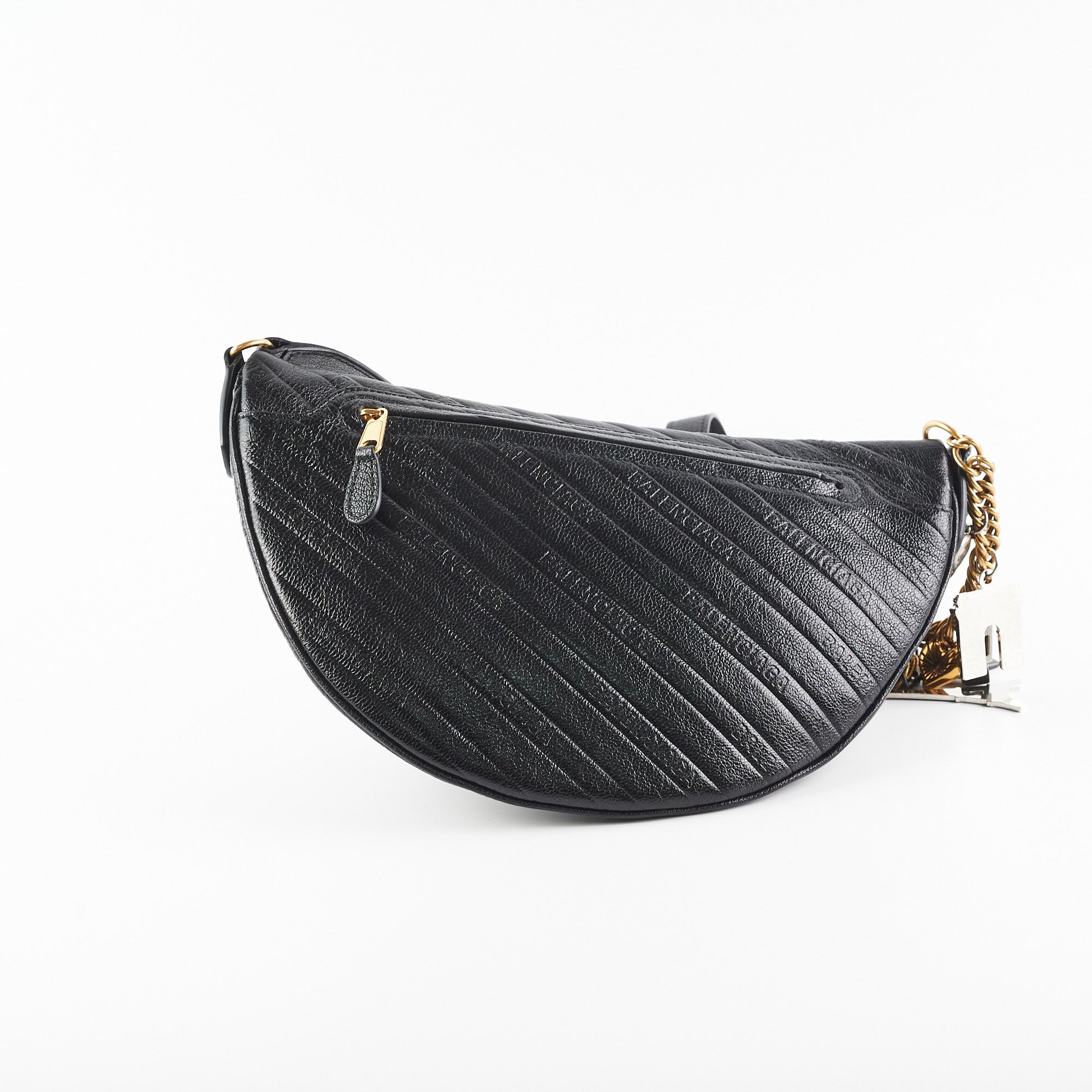 Balenciaga Souvenir Belt Bag for Women & Men - Stylish Waist Pack Fanny Pack - Perfect for Travel, Concerts & Everyday Use - Black