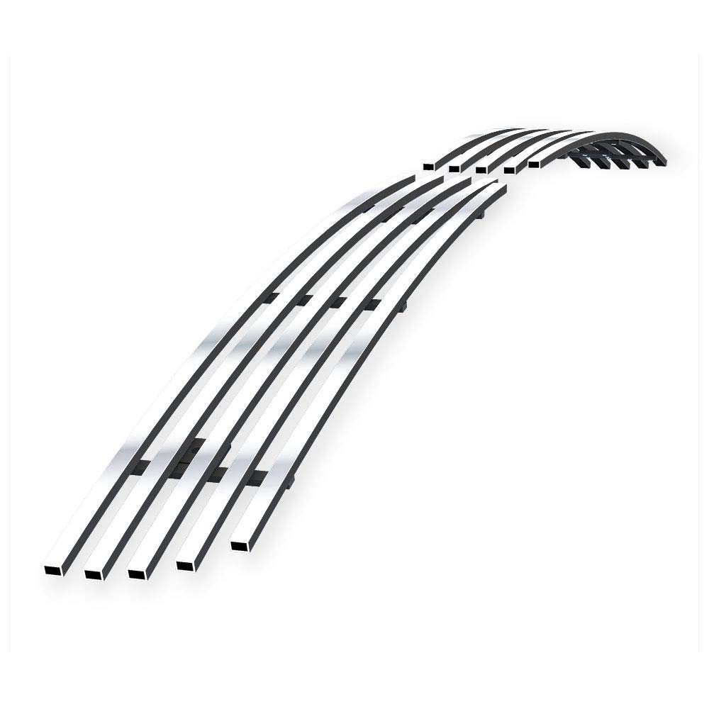 APS Compatible with Infiniti G35 2003-2005 Coupe Lower Bumper Stainless Steel Chrome Billet Front Grille Insert N65603A - Upgrade Your Car's Style for Street Shows & Daily Driving