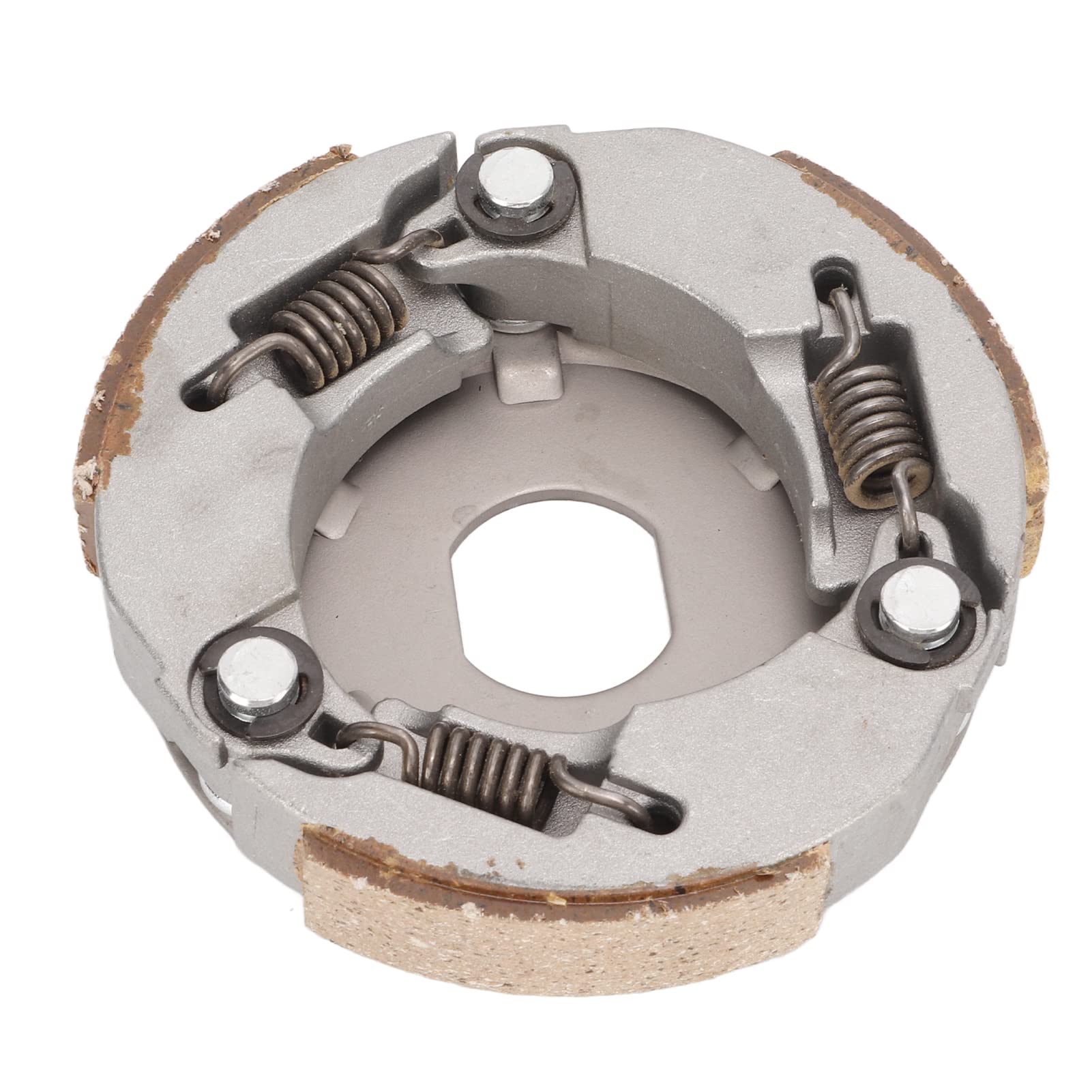 Centrifugal Clutch Shoe Driven Wheel Assembly - Semi-Metal Brake Pads Smooth Replacement for 100cc Motorcycles | Durable Clutch Block for ATV, Scooter & Off-Road Vehicles