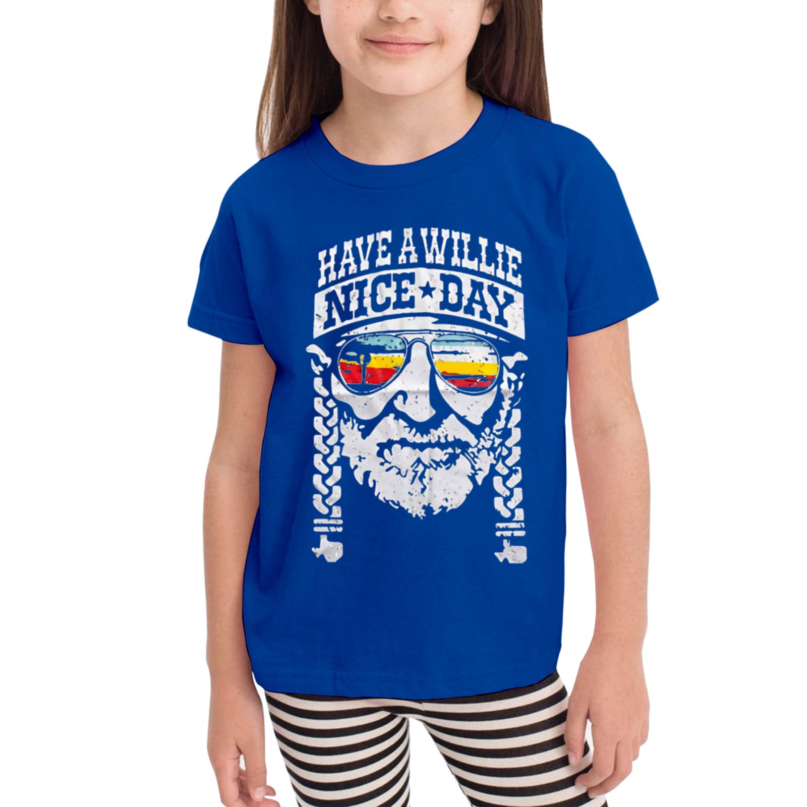 Have A Willie Nice Day Kids T-Shirt - Cute Boys & Girls Tees for 2-6 Years Old - Perfect for Playdates, Birthday Parties & Family Outings